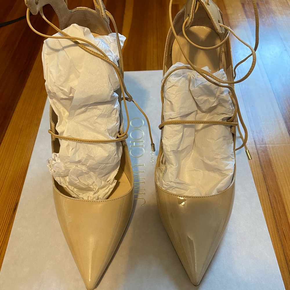 Jimmy Choo Nude pump size 7